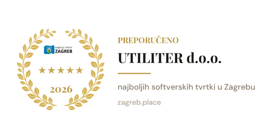 UTILITER is on the list among the Best Software Companies in Zagreb